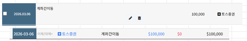 원화로입금했는데 달러로 금액이 바껴서나옵니다.